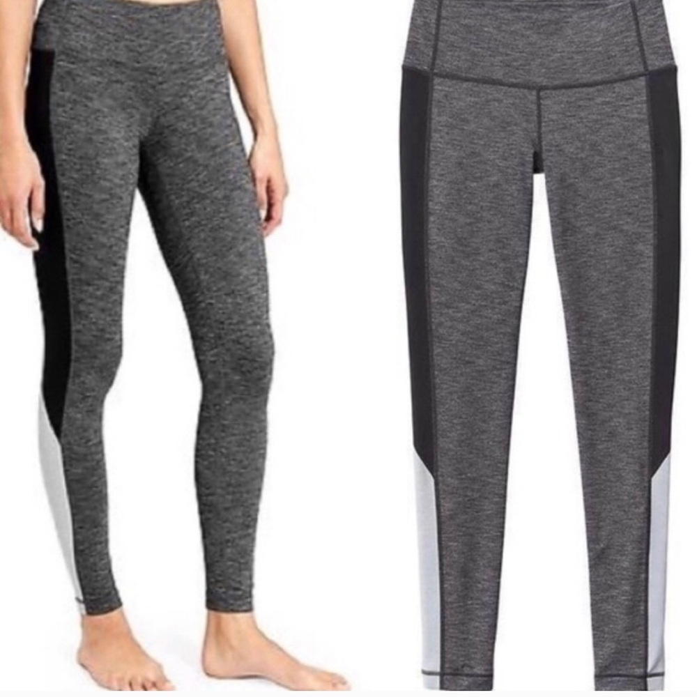 Athleta grey & black leggings - Picture 7 of 8